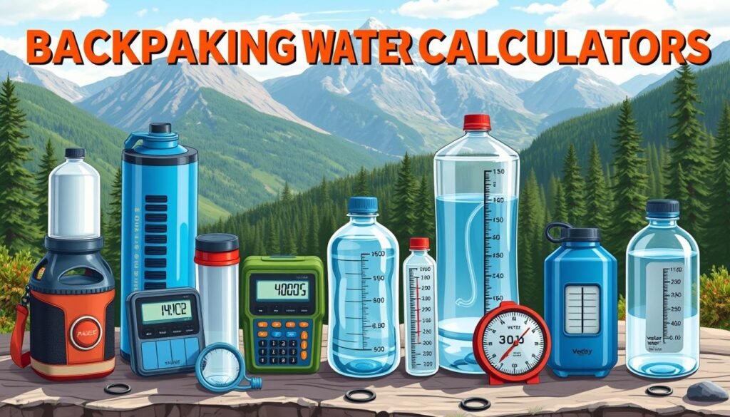 backpacking water calculators