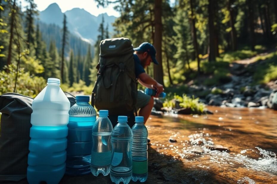 how much water to carry backpacking