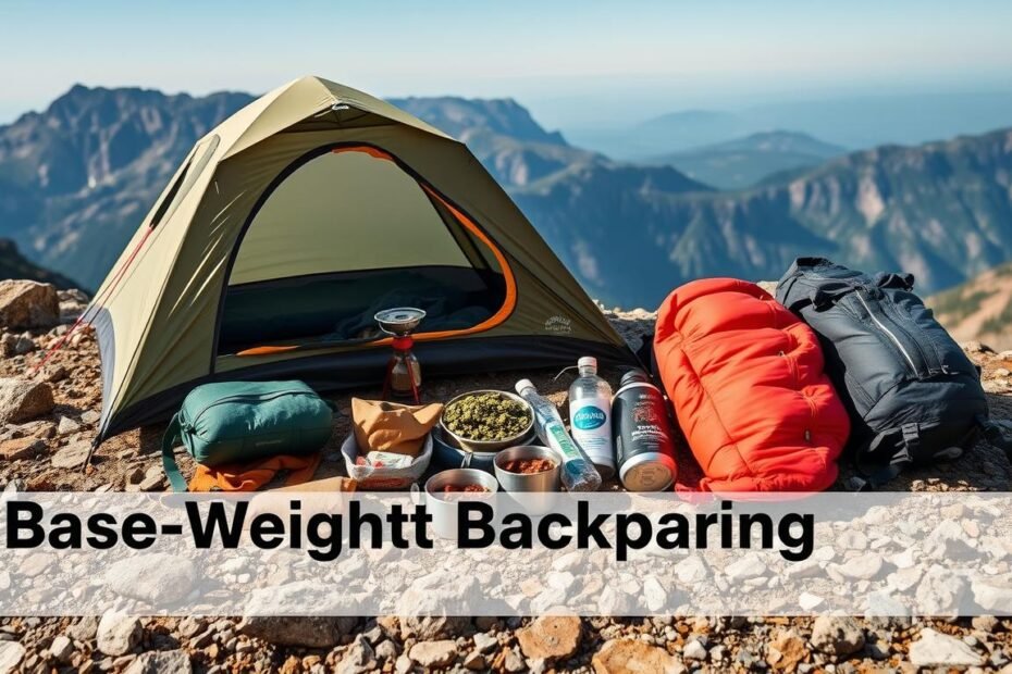 what is base weight backpacking