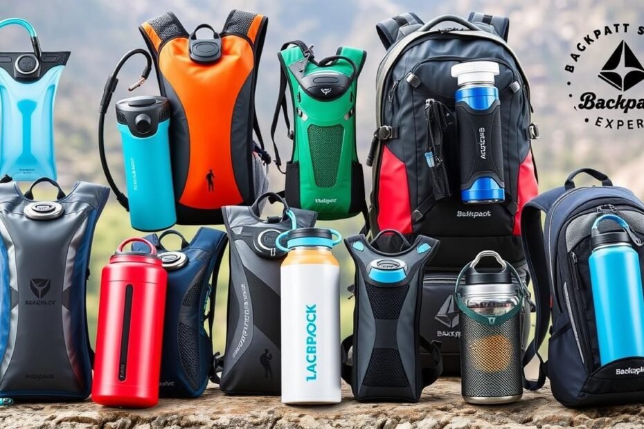 Hydration Systems and Water Bottle Holders for backpacks