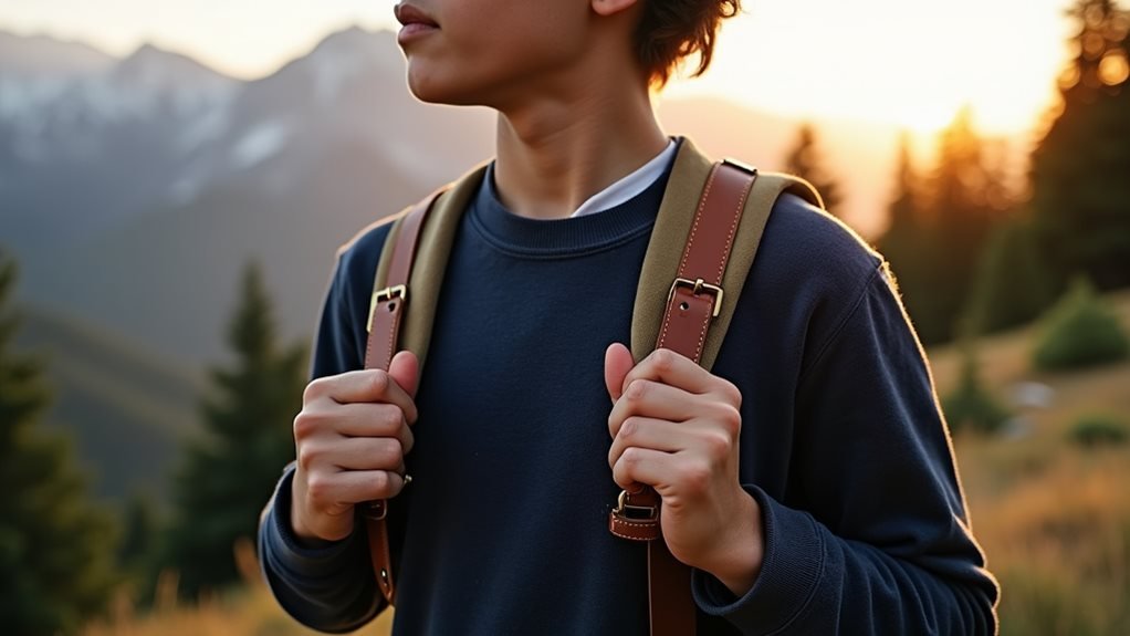 fashionable backpack strap trends