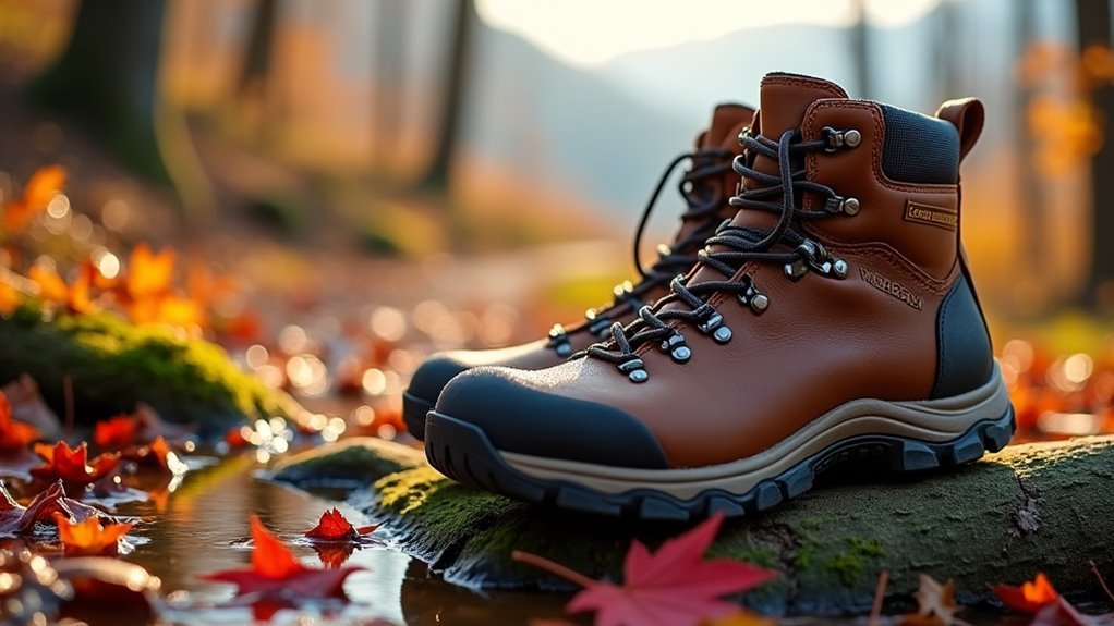 autumn hiking shoe selection