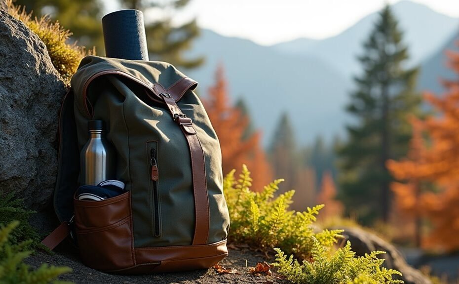 backpack as gym bag