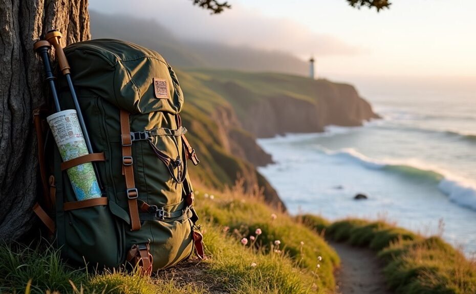 coastal hiking and views