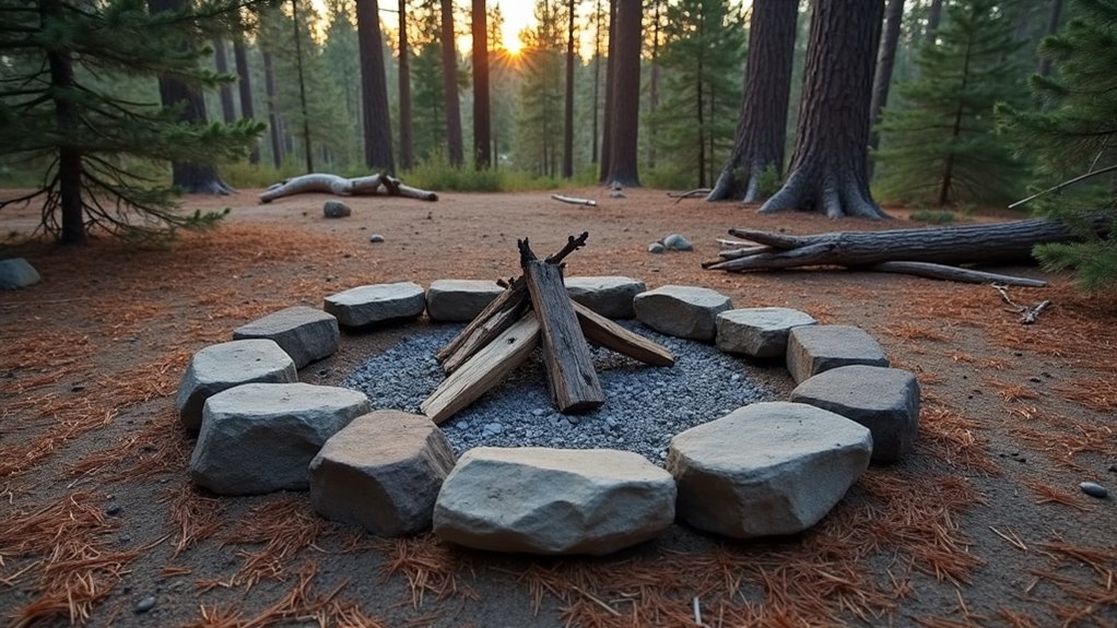 reduce campfire environmental footprint