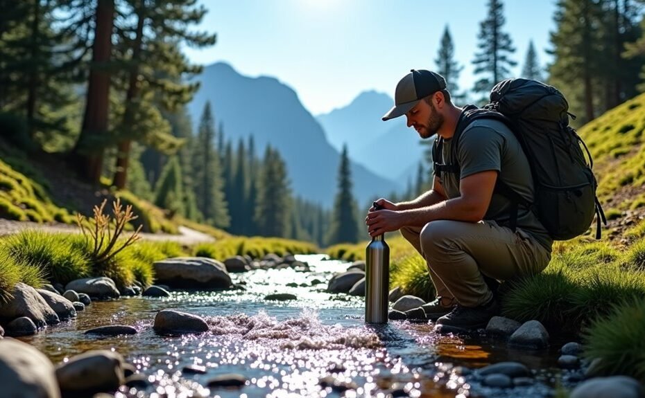 safe hydration during backpacking