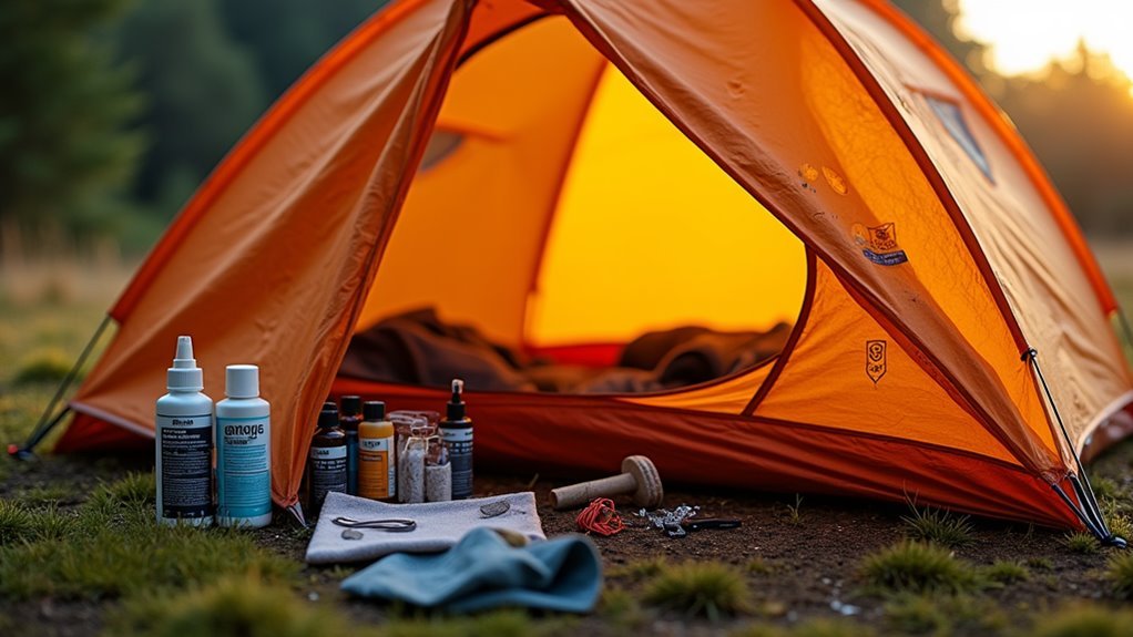 tent care and maintenance