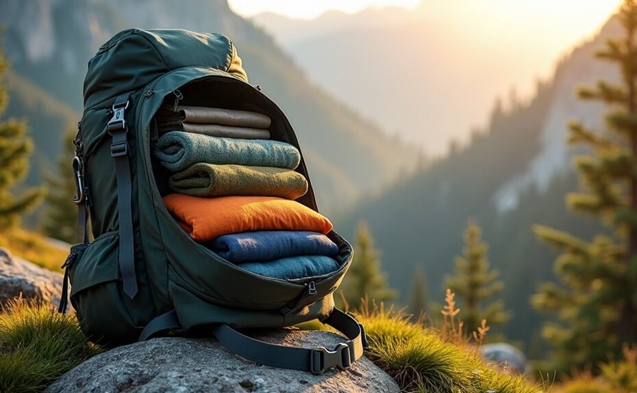 efficient backpack packing tips