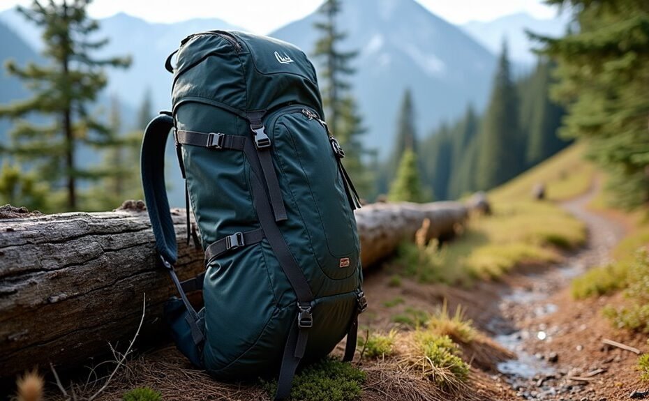 optimal backpack sizes trekking