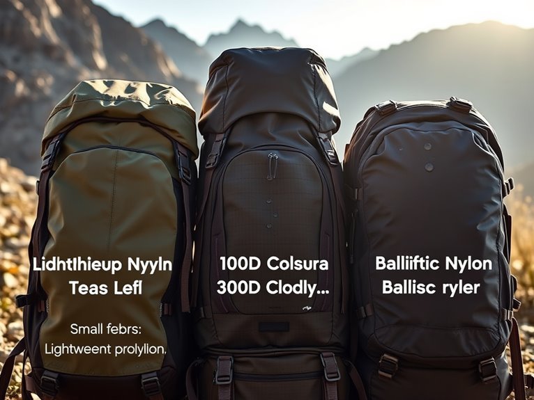 denier ratings determine fabric strength