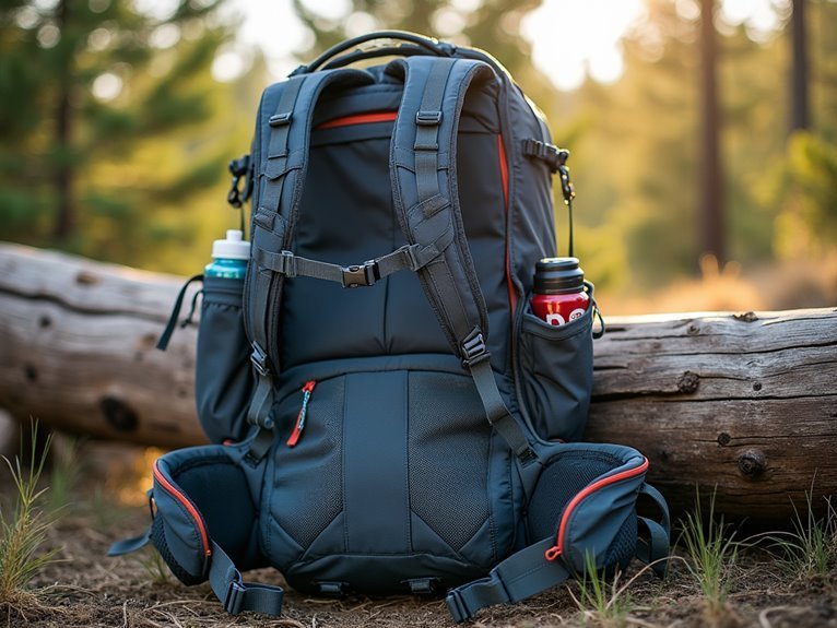 organized storage backpack compartments functionality