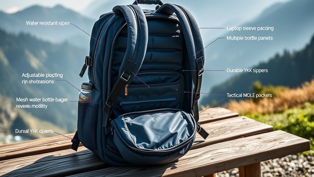 versatile multi functional durable practical backpacks