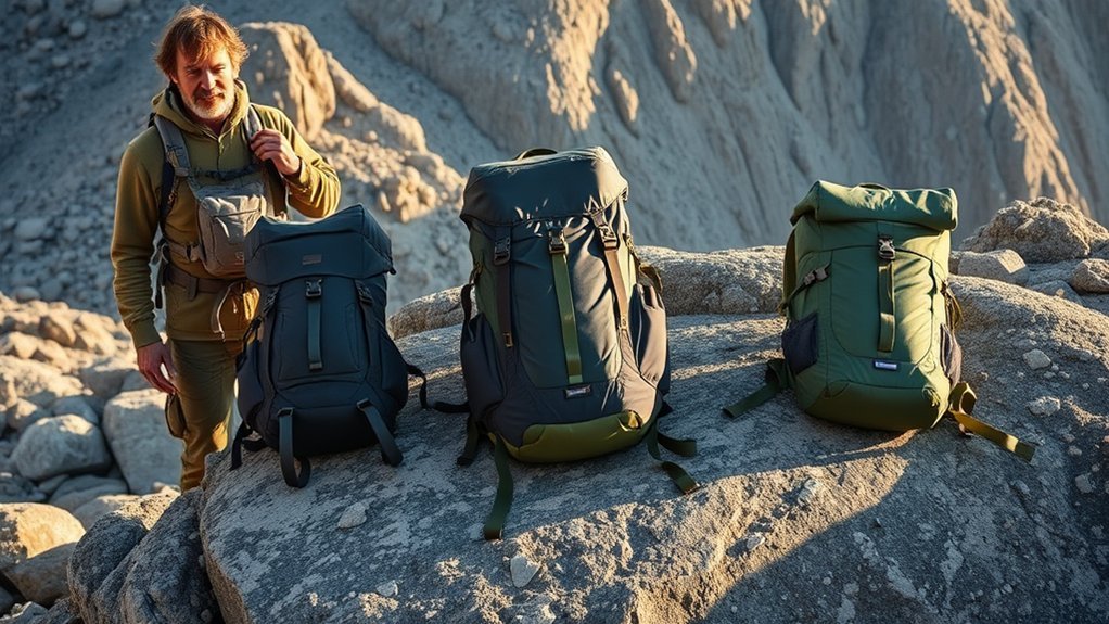backpacking categories standard lightweight ultralight