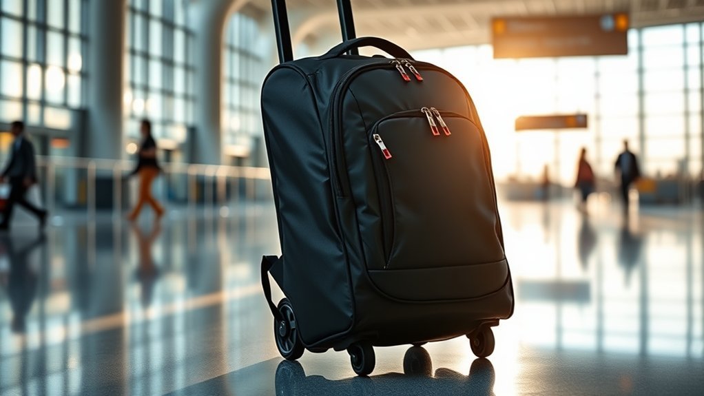carry on compliant rolling backpacks