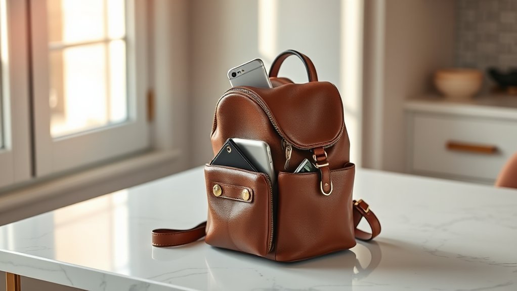 mini backpack style uses