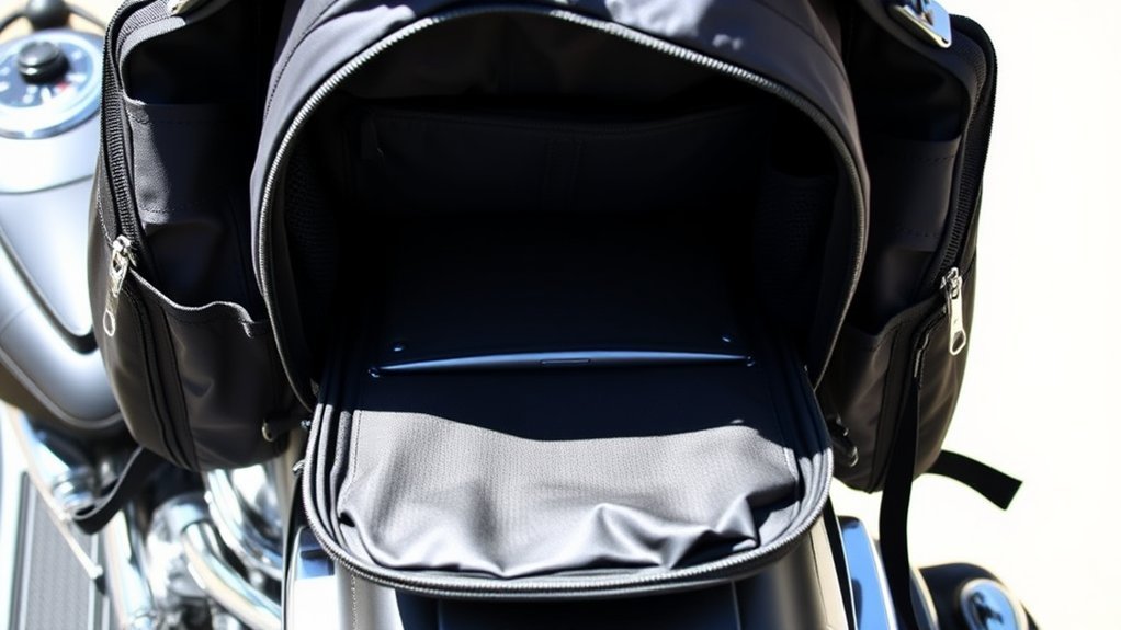 storage capacity compartment organization