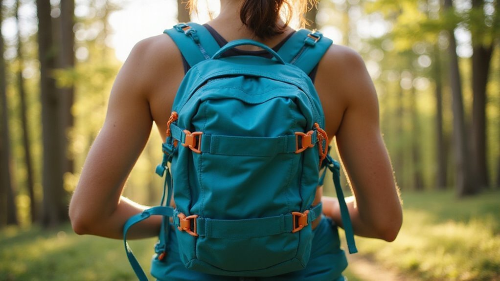 customizable hiking pack features