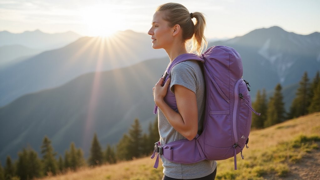 ergonomic women s backpack design