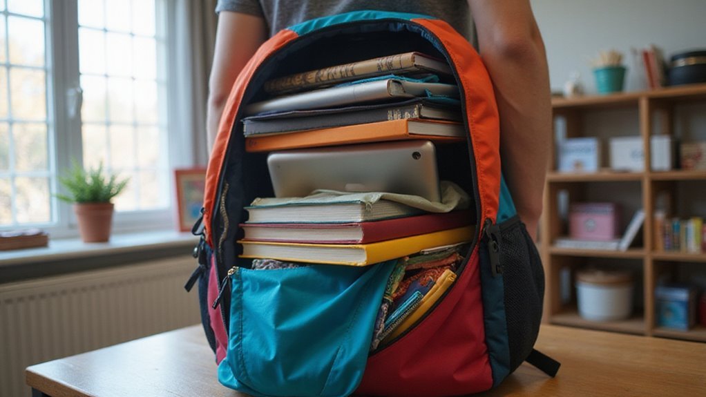 intelligent backpack weight distribution