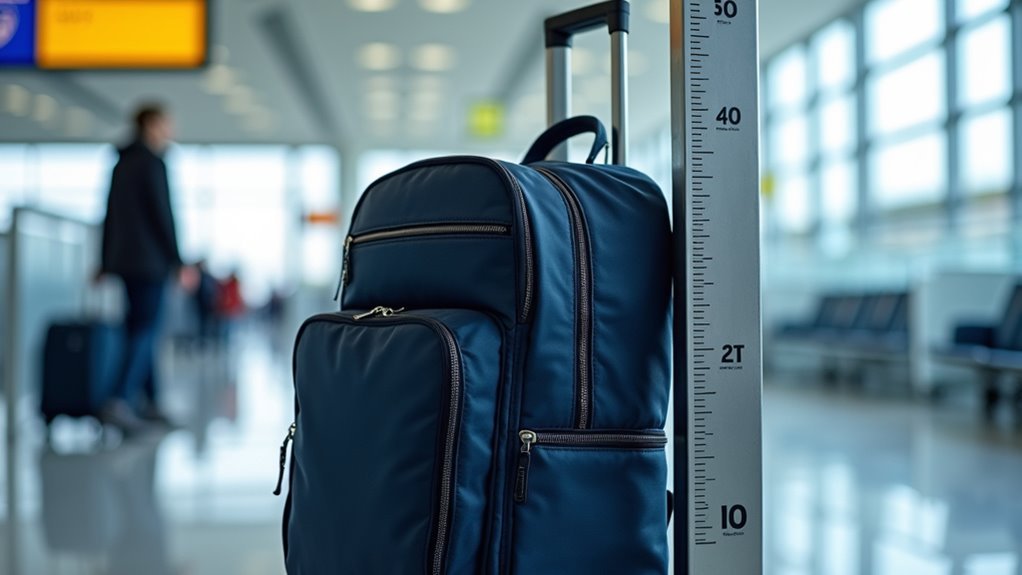 ryanair backpack size requirements