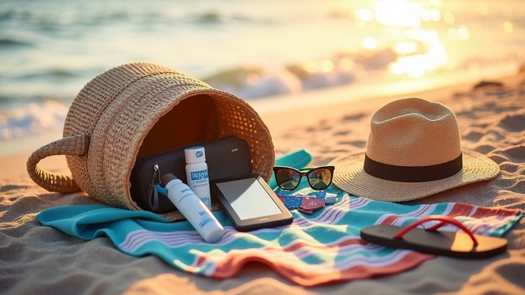 beach essentials for fun