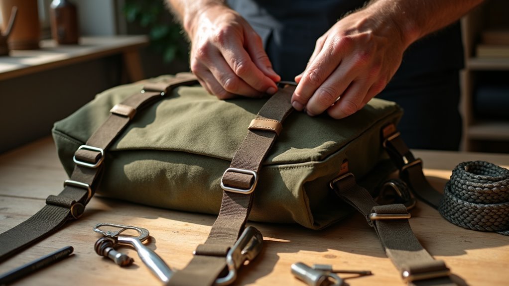create cross body support system