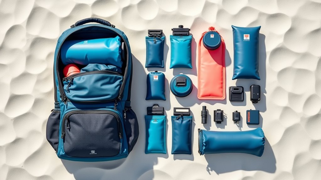 efficient beach packing strategy