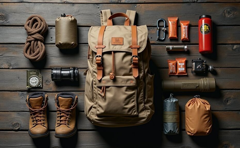 efficiently organize your backpack