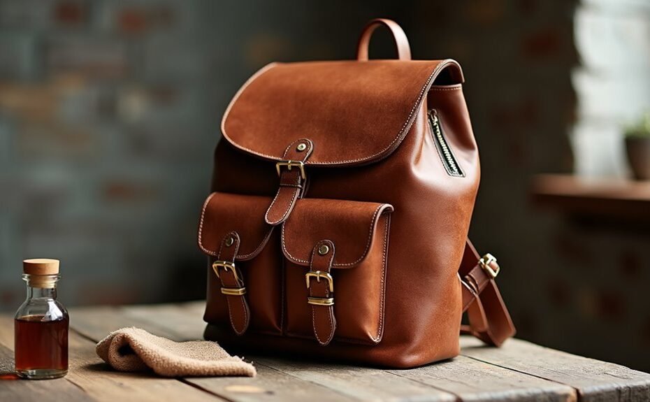 revitalize your leather backpack