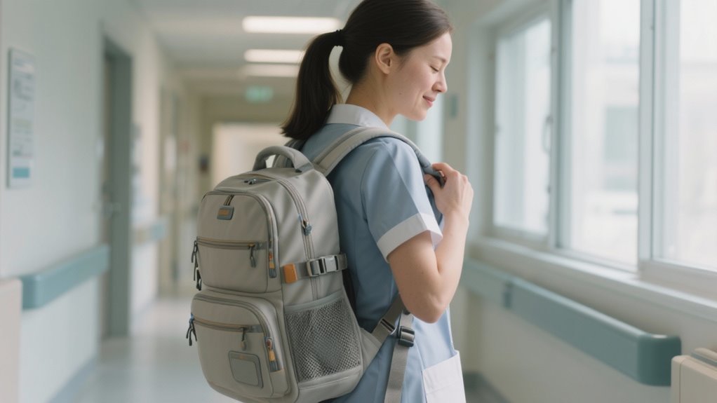 back friendly backpacks for nurses