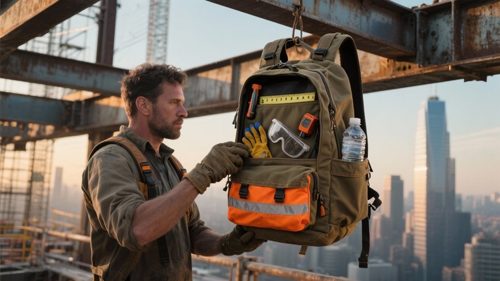construction backpack key factors