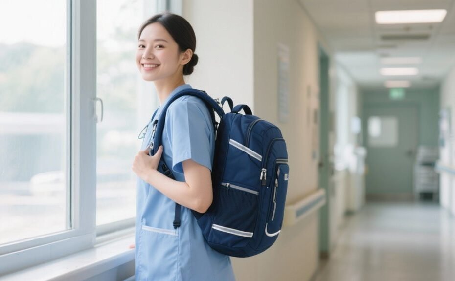 ergonomic backpacks for nurses