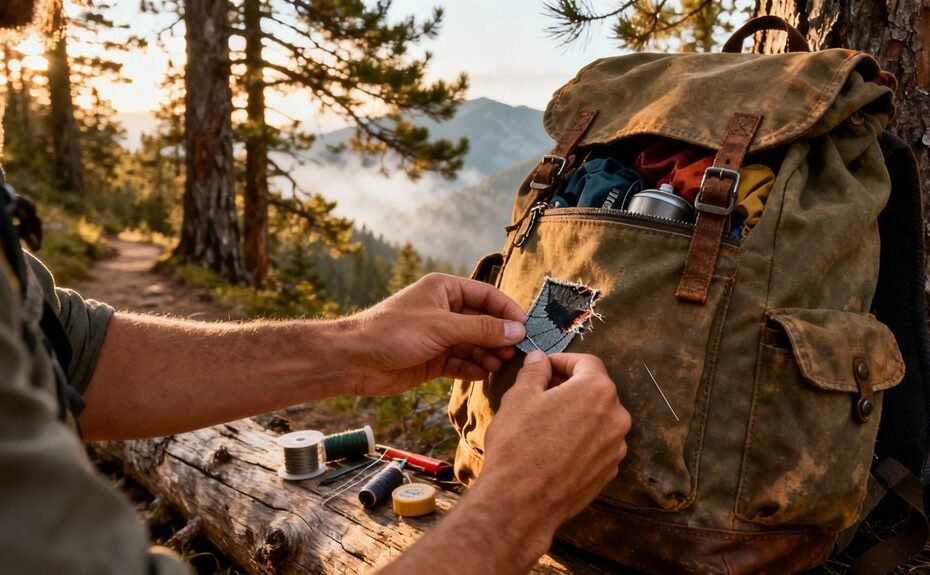 easy lasting backpack repairs