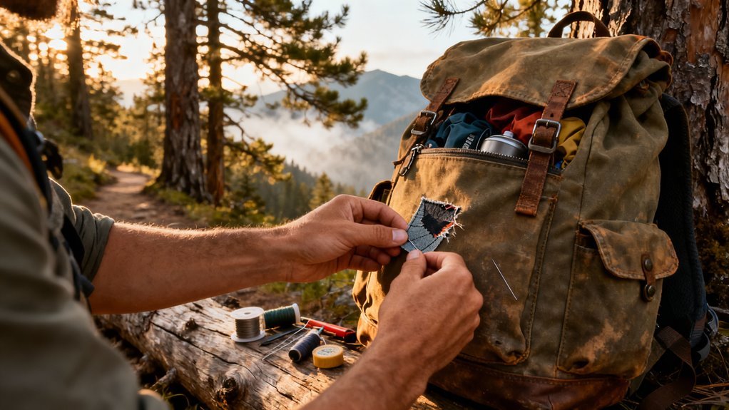 easy lasting backpack repairs