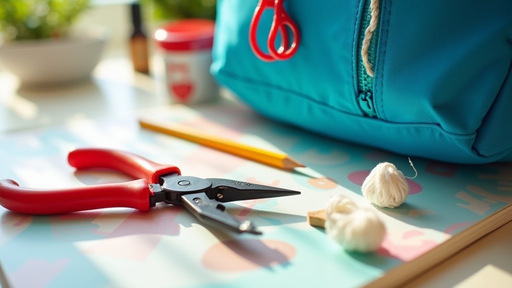 essential zipper repair tools