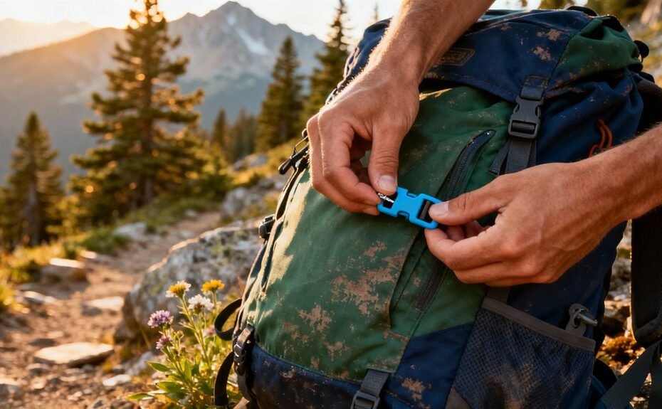 replace broken backpack buckle