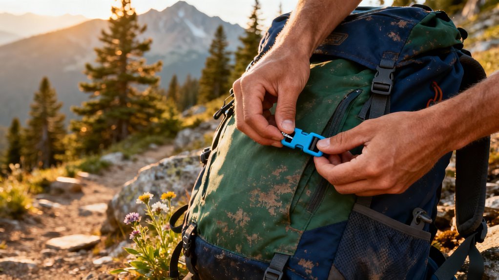 replace broken backpack buckle