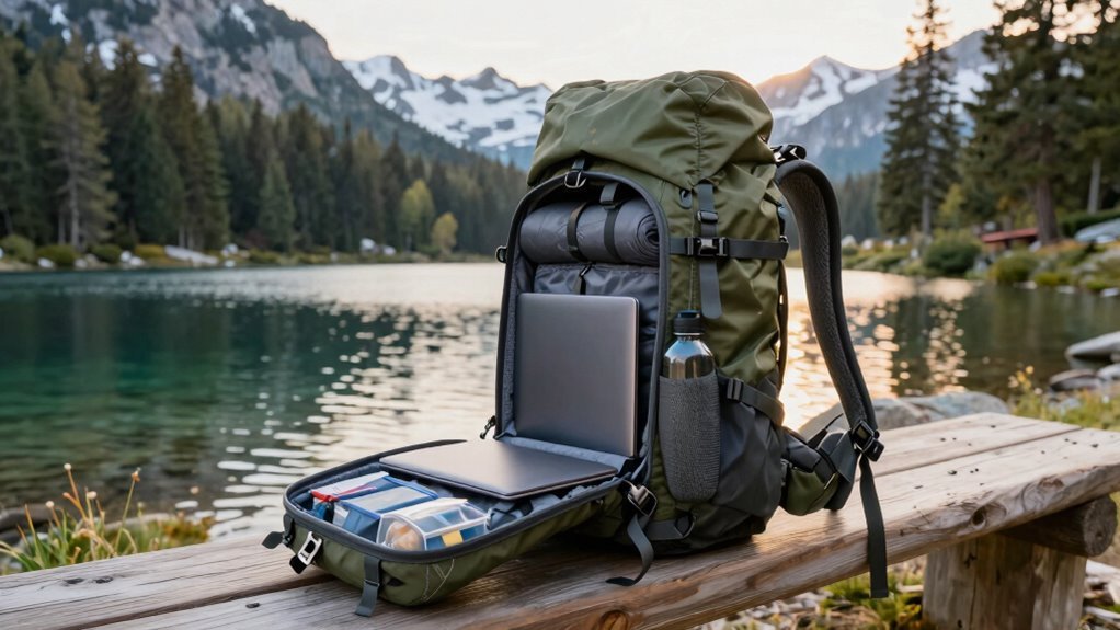 durable materials expandable comfortable organized pockets