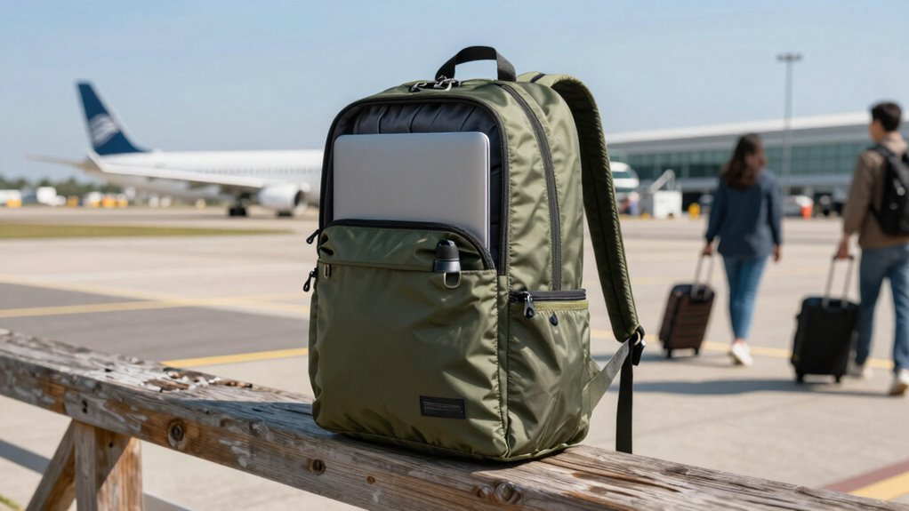 flight fit expandable capacity durability lockable zippers